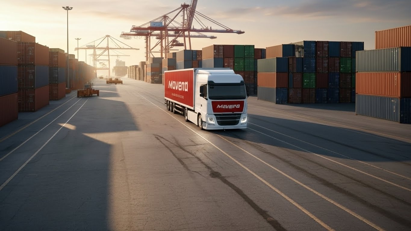 خدمة الشحن البري لسوريا